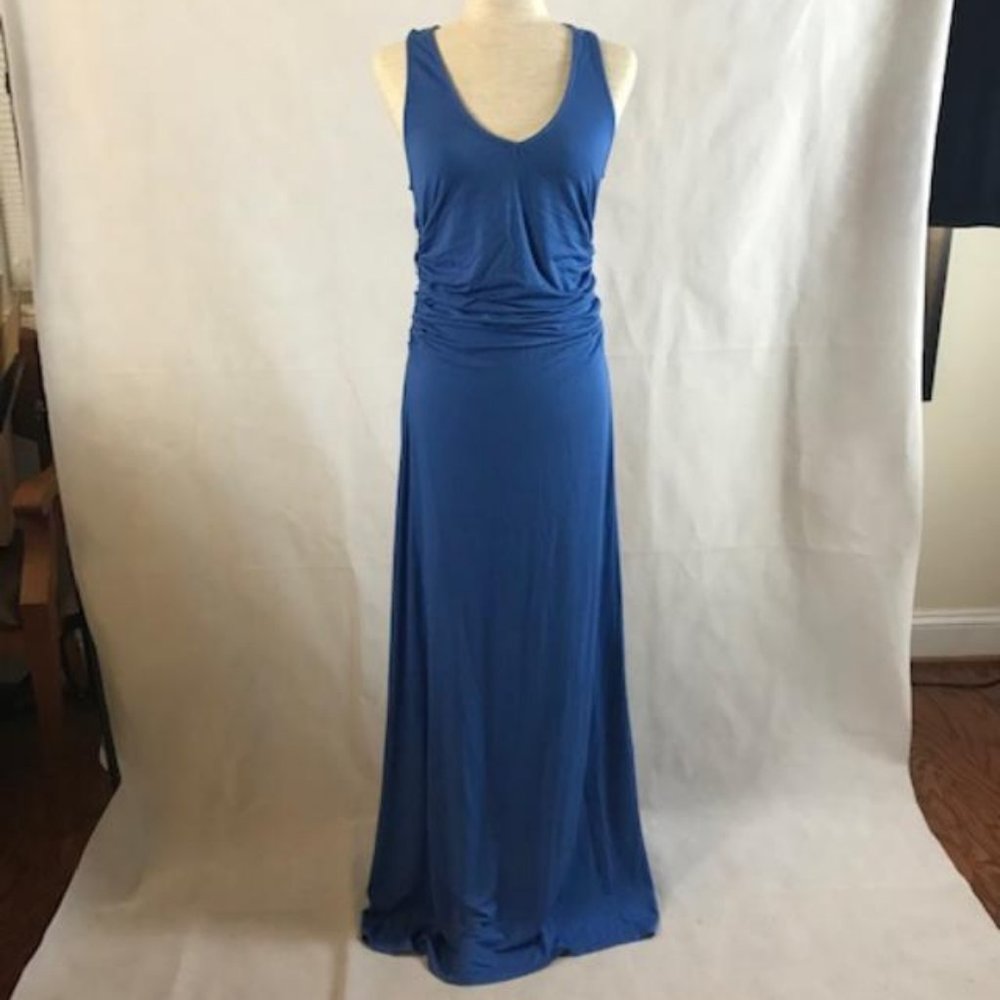 NWOT Anthropologie Tank Maxi Dress with Ruched Sides Size M